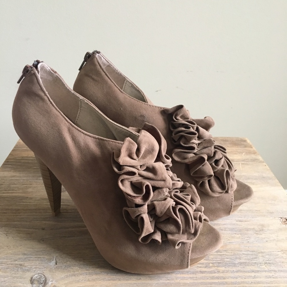 Charlotte Russe Ruffle Heels